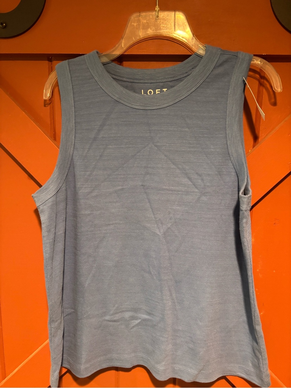NWT LOFT Tank Top - Dusty Blue